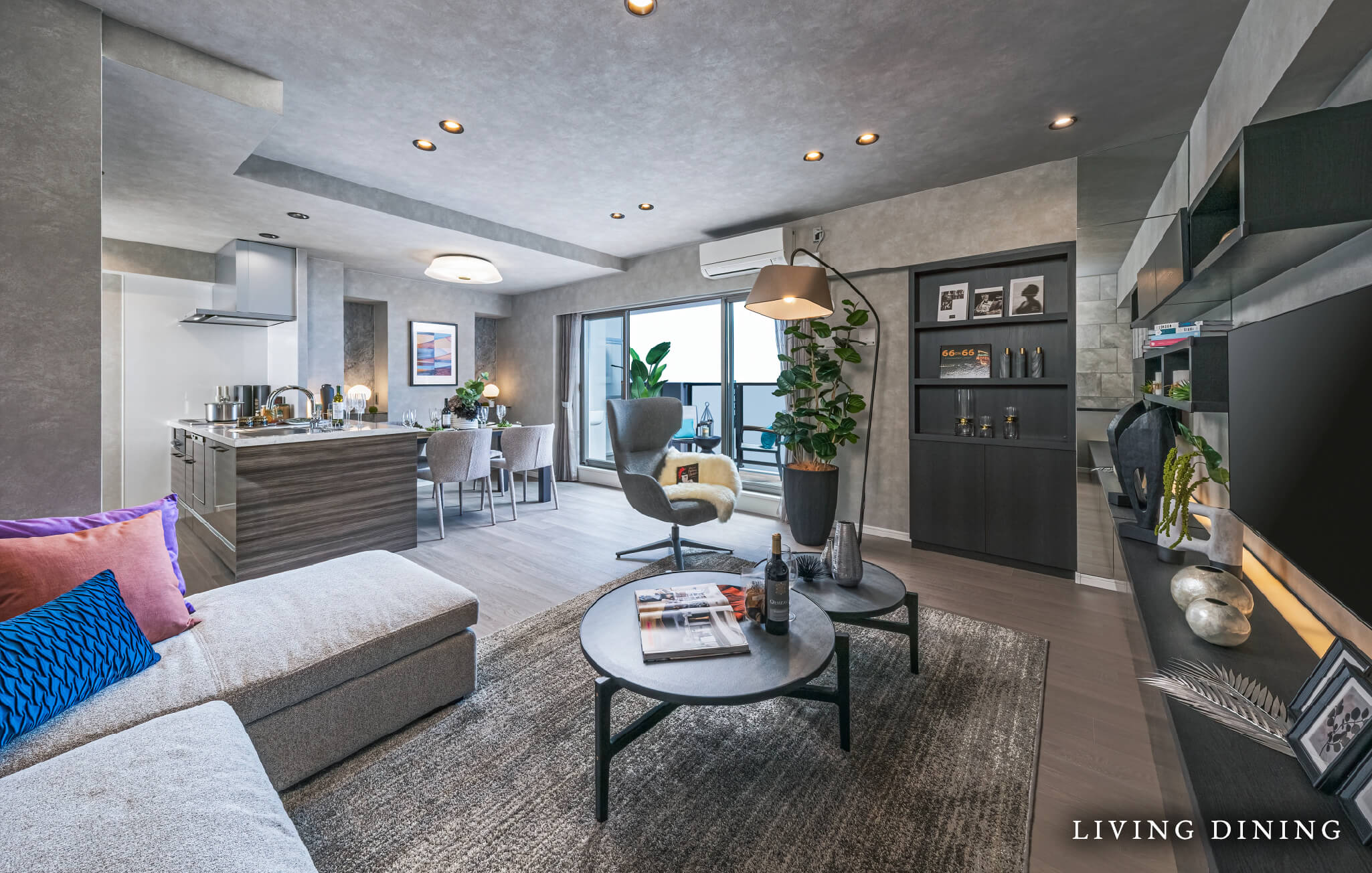 LIVING DINING