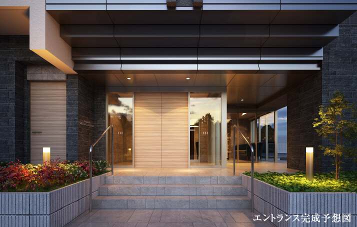 エントランス完成予想図